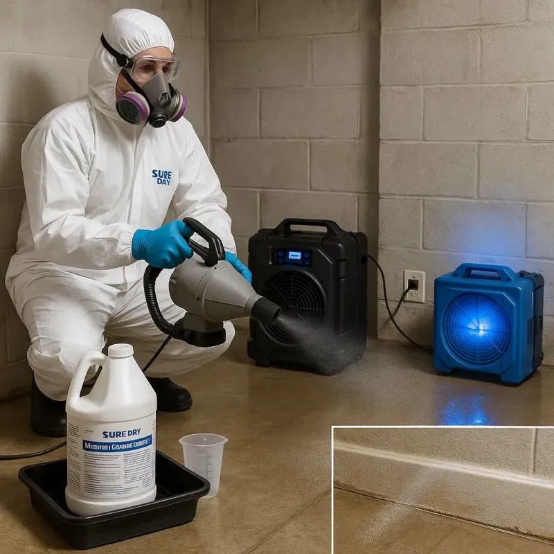 Sanitization and Odor Removal process in Yancey County, NC