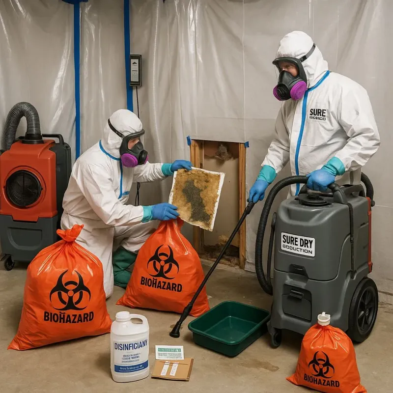 Contaminated Water Handling Protocols process in Yancey County, NC