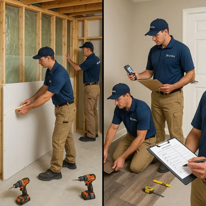 Repairs and Reconstruction process in Yancey County, NC