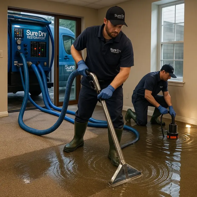 Water Extraction and Removal process in Yancey County, NC